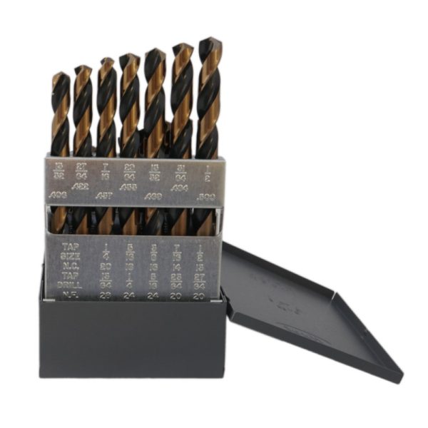 Black & Gold Jobber Drill Bit Set