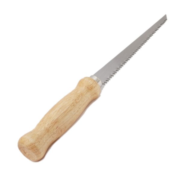 Drywall Jab Hand Saw with Wood Handle